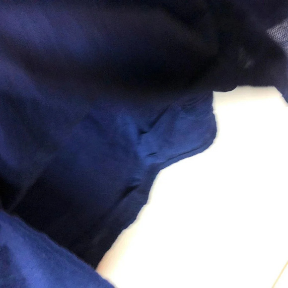 BeachLunchLounge | Embroidered Dress Blue Small - Picture 2 of 6